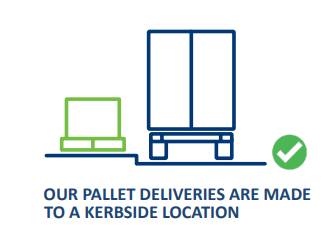 kerbside pallet delivery